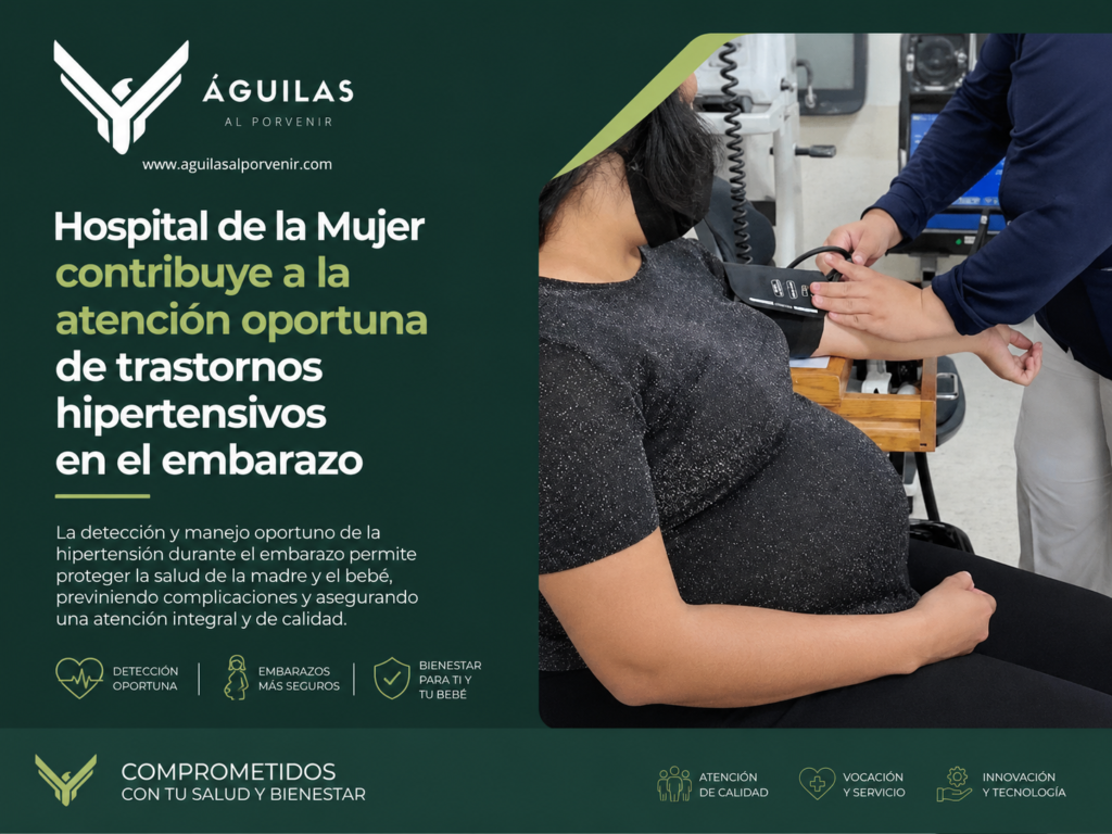 Hospital de la Mujer contribuye a la atención oportuna de trastornos hipertensivos en el embarazo