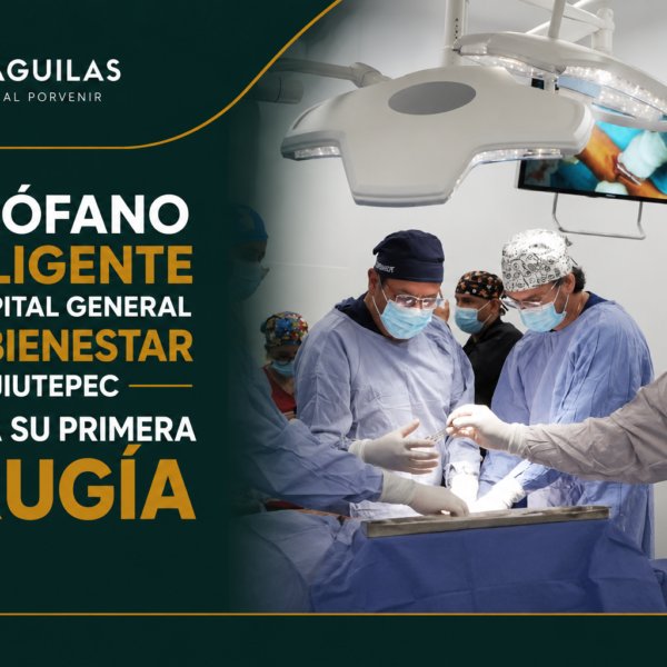 Quirófano inteligente del Hospital General IMSS Bienestar de Jiutepec realiza su primera cirugía