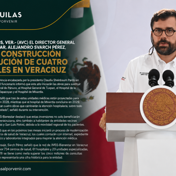 IMSS-Bienestar construirá cuatro nuevos hospitales en Veracruz