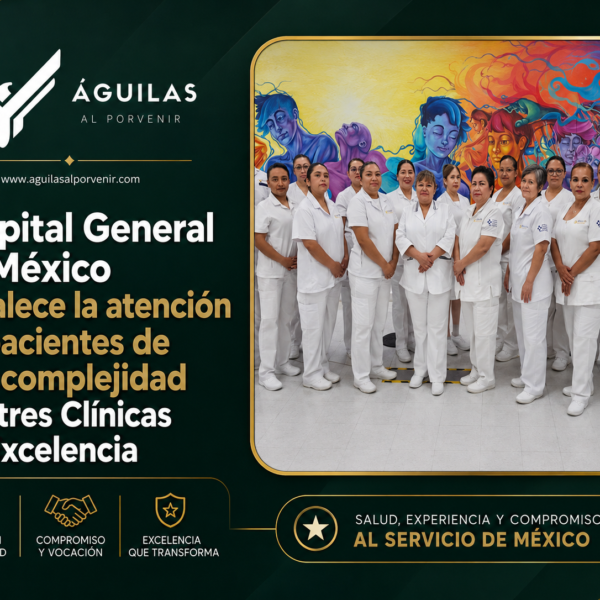 Hospital General de México fortalece la atención de pacientes de alta complejidad con tres Clínicas de Excelencia