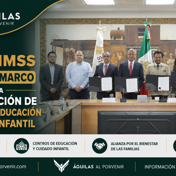 Firman SICT e IMSS convenio marco para la construcción de Centros de Educación y Cuidado Infantil