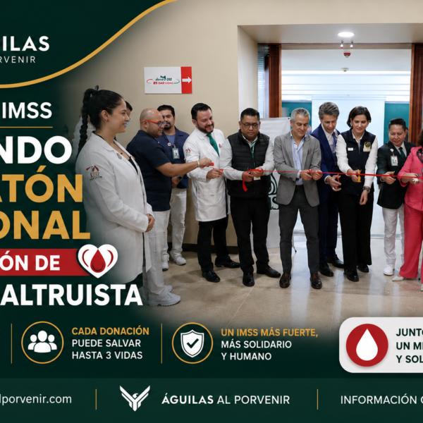 Inaugura IMSS Segundo Maratón Nacional de Donación de Sangre Altruista