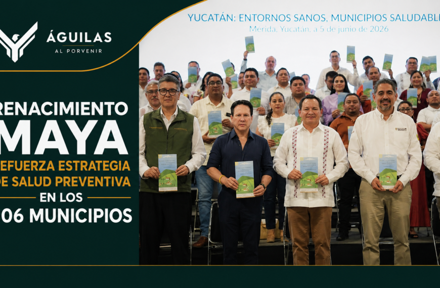 Renacimiento Maya refuerza estrategia de salud preventiva en los 106 municipios