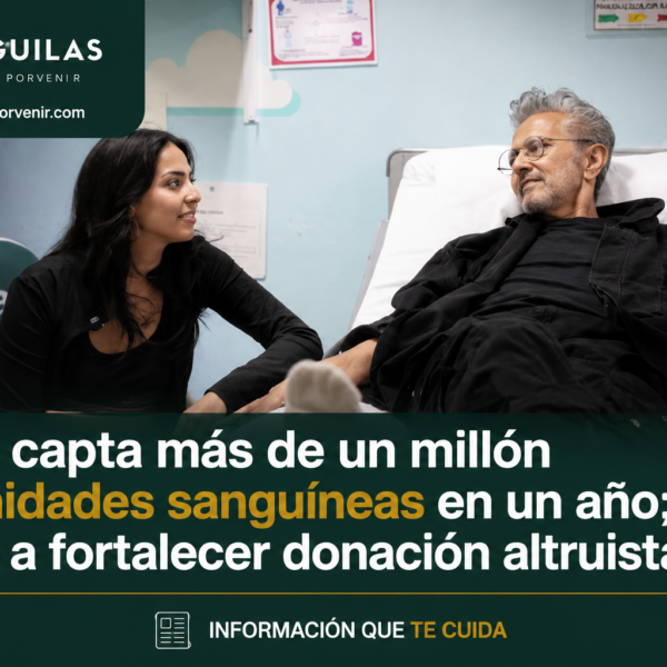 IMSS capta más de un millón de unidades sanguíneas en un año; llama a fortalecer donación altruista