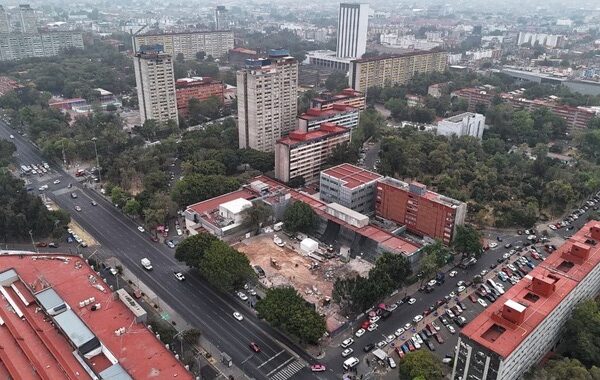 Informa Martí Batres inicio de obras de reconstrucción del nuevo Hospital “Dr. Gonzalo Castañeda” en Tlatelolco