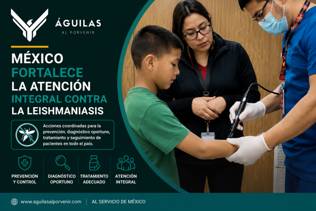 México fortalece la atención integral contra la leishmaniasis