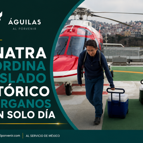 CENATRA coordina traslado histórico de órganos en un solo día