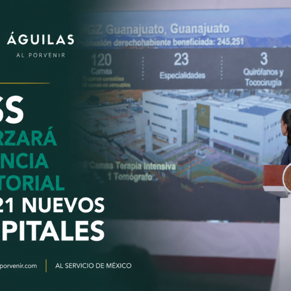 IMSS reforzará presencia territorial con 21 nuevos hospitales
