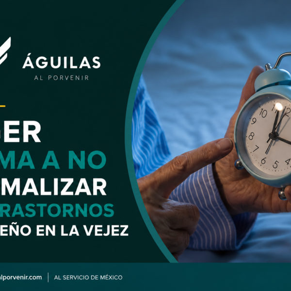 INGER llama a no normalizar los trastornos del sueño en la vejez