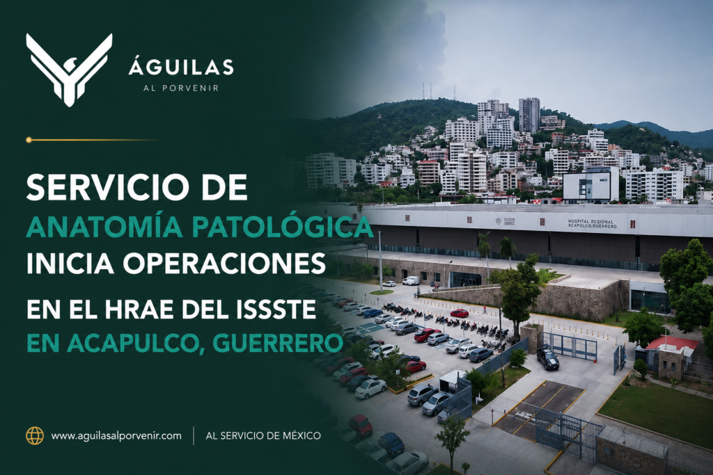 Servicio de anatomía patológica inicia operaciones en el HRAE del ISSSTE en Acapulco, Guerrero