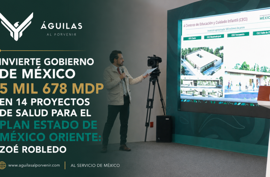 Invierte Gobierno de México 5 mil 678 mdp en 14 proyectos de salud para el Plan Estado de México Oriente: Zoé Robledo