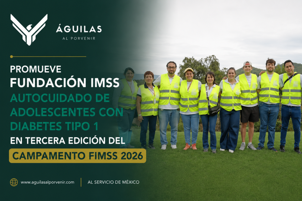 Promueve Fundación IMSS autocuidado de adolescentes con diabetes tipo 1 en Tercera Edición del Campamento FIMSS 2026