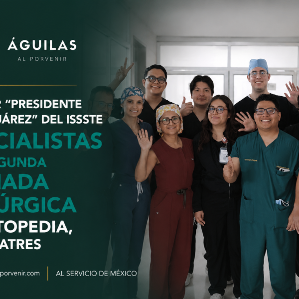 Reúne HR “Presidente Benito Juaŕez” del ISSSTE especialistas para segunda Jornada Quirúrgica de Ortopedia, Martí Batres