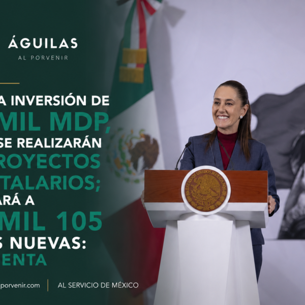 Con una inversión de 181 mil mdp, al 2030 se realizarán 152 proyectos hospitalarios; se llegará a 106 mil 105 camas nuevas: Presidenta
