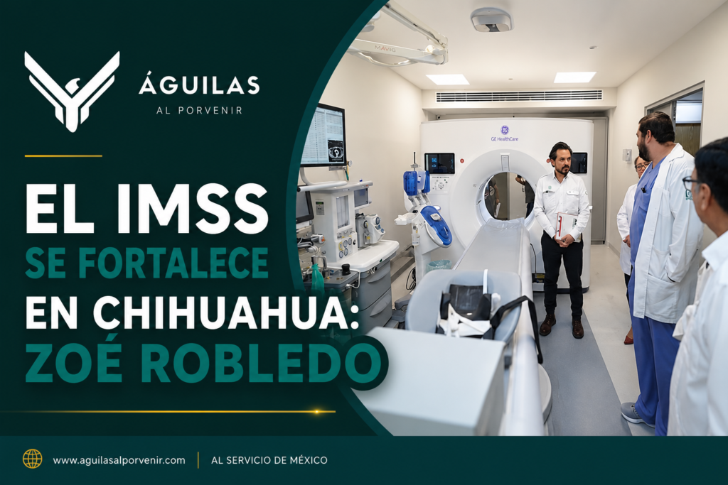 El IMSS se fortalece en Chihuahua: Zoé Robledo