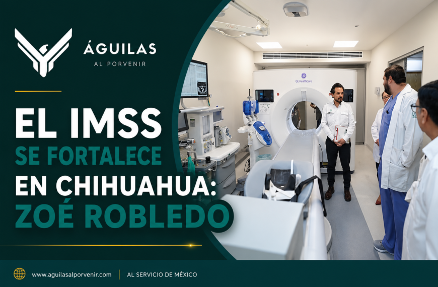 El IMSS se fortalece en Chihuahua: Zoé Robledo