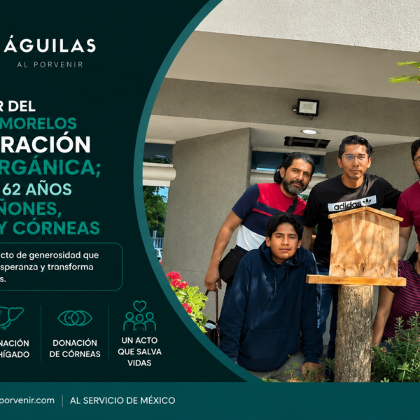 Realiza HR del ISSSTE en Morelos procuración multiorgánica; mujer de 62 años dona riñones, hígado y córneas