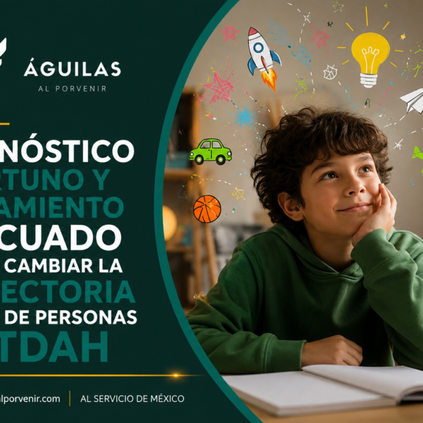 Diagnóstico oportuno y tratamiento adecuado pueden cambiar la trayectoria de vida de personas con TDAH