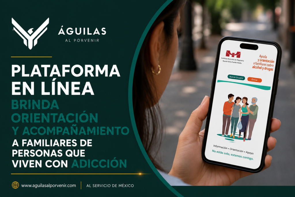 Plataforma en línea brinda orientación y acompañamiento a familiares de personas que viven con adicción
