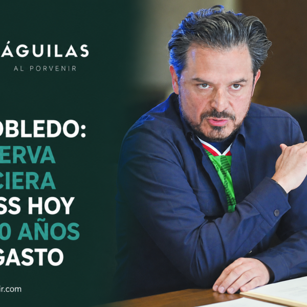 Zoé Robledo: la reserva financiera del IMSS hoy es de 10 años de su gasto