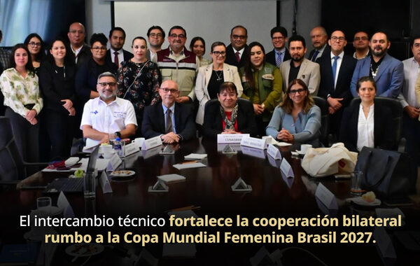México comparte con Brasil experiencias en preparación sanitaria para eventos masivos