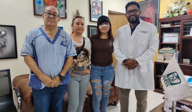 Médicos del IMSS en Veracruz reconstruyen rostro a joven con heridas graves tras accidente en motocicleta