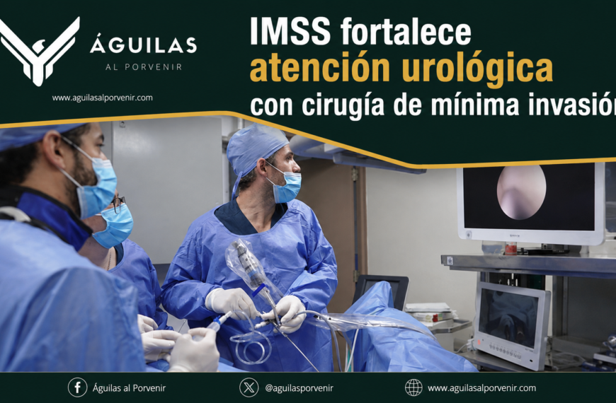 IMSS fortalece atención urológica con cirugía de mínima invasión
