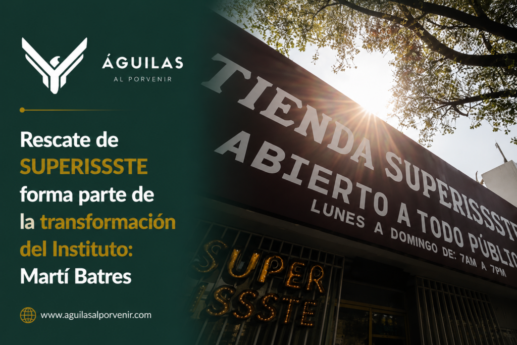 Rescate de SUPERISSSTE forma parte de la transformación del Instituto: Martí Batres