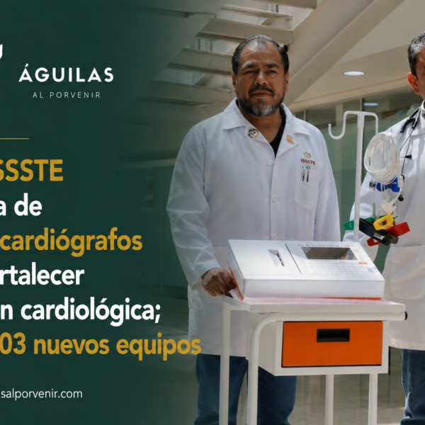 Inicia ISSSTE entrega de electrocardiógrafos para fortalecer atención cardiológica; serán 203 nuevos equipos