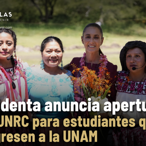 Presidenta anuncia apertura de la UNRC para estudiantes que no ingresen a la UNAM