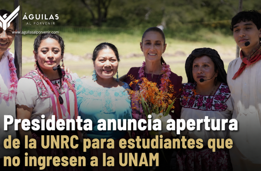 Presidenta anuncia apertura de la UNRC para estudiantes que no ingresen a la UNAM