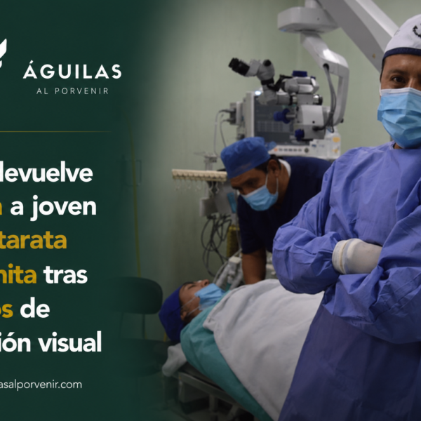 IMSS devuelve la vista a joven con catarata congénita tras 23 años de limitación visual