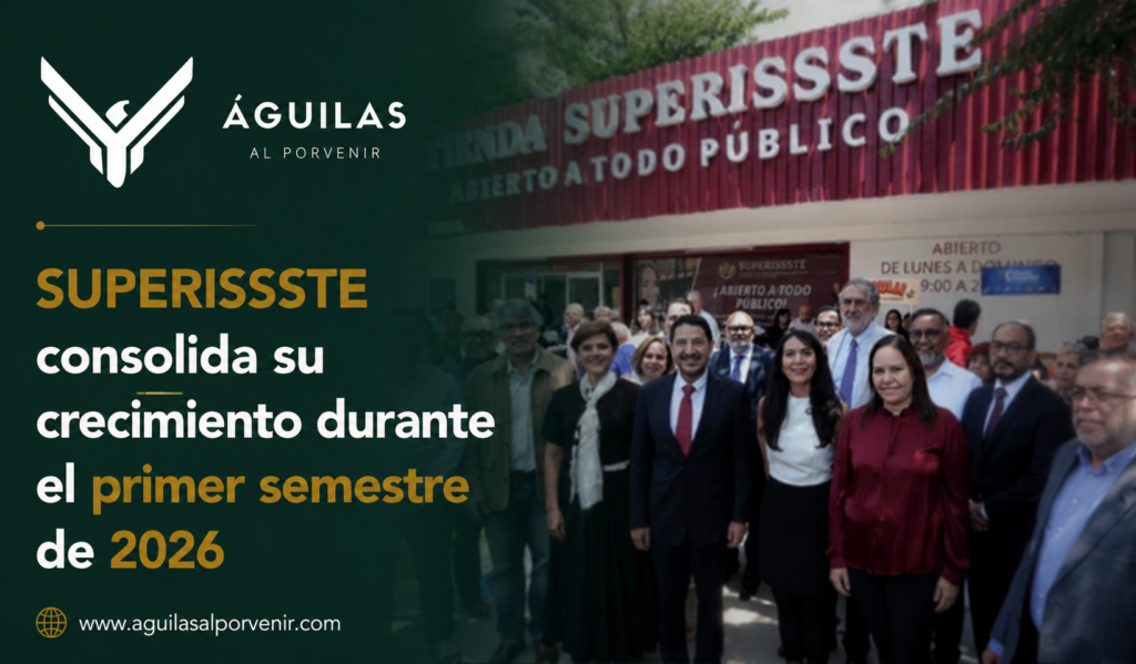 SUPERISSSTE consolida su crecimiento durante el primer semestre de 2026