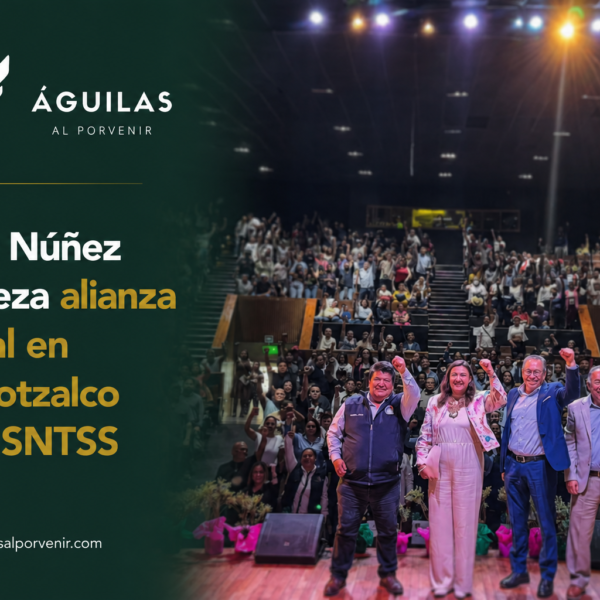 Nancy Núñez encabeza alianza cultural en Azcapotzalco con el SNTSS