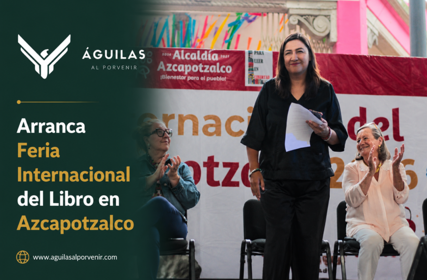 Arranca Feria Internacional del Libro en Azcapotzalco