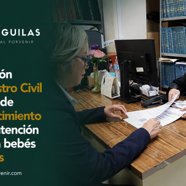 Coordinación IMSS-Registro Civil en trámite de acta de nacimiento garantiza atención oportuna a bebés prematuros