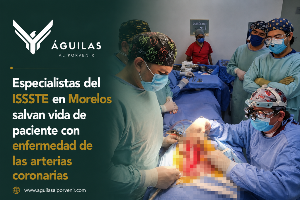 Especialistas del ISSSTE en Morelos salvan vida de paciente con enfermedad de las arterias coronarias