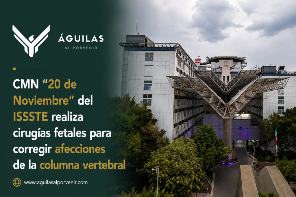 CMN “20 de Noviembre” del ISSSTE realiza cirugías fetales para corregir afecciones de la columna vertebral