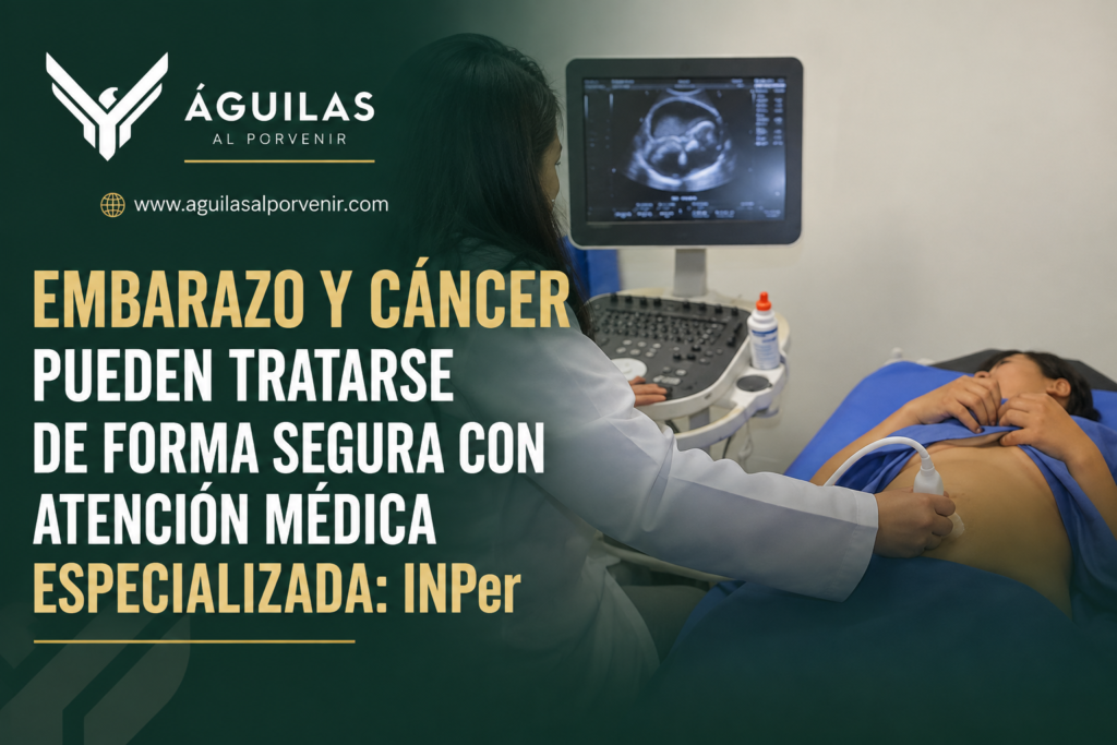 Embarazo y cáncer pueden tratarse de forma segura con atención médica especializada: INPer