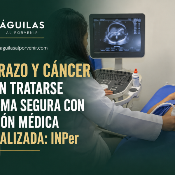 Embarazo y cáncer pueden tratarse de forma segura con atención médica especializada: INPer