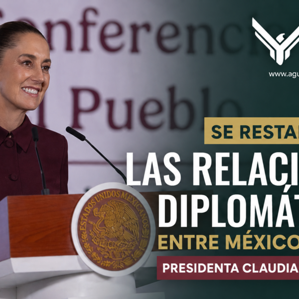Se restablecen las relaciones diplomáticas entre México y Perú: presidenta Claudia Sheinbaum