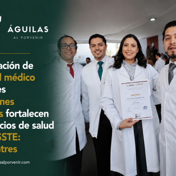 Contratación de personal médico y mejores condiciones laborales fortalecen los servicios de salud en el ISSSTE: Martí Batres