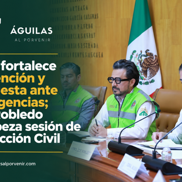 IMSS fortalece prevención y respuesta ante emergencias; Zoé Robledo encabeza sesión de Protección Civil