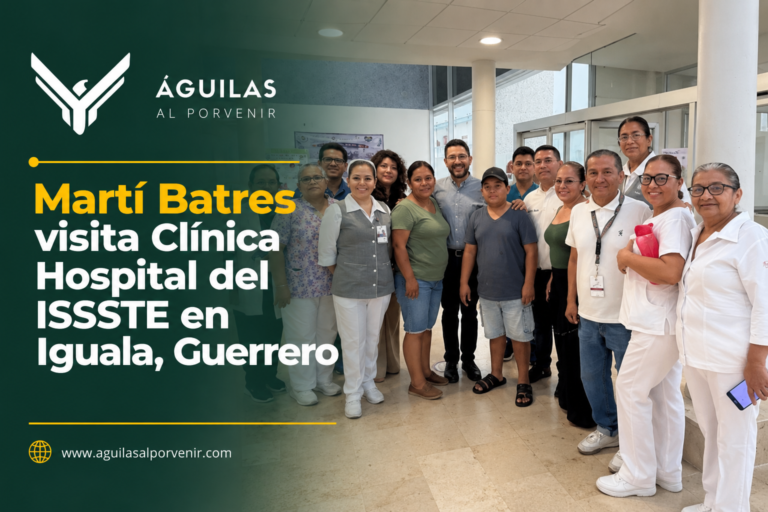 Martí Batres visita Clínica Hospital del ISSSTE en Iguala, Guerrero