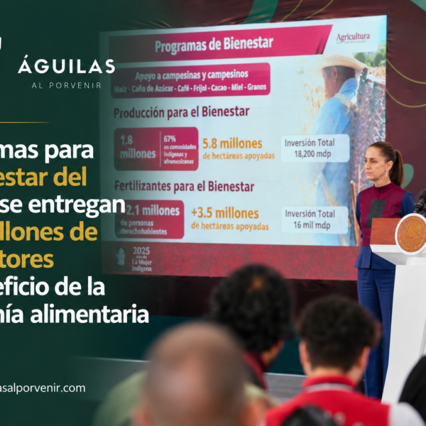 Programas para el Bienestar del campo se entregan a 13 millones de productores en beneficio de la soberanía alimentaria