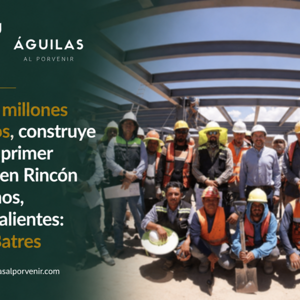 Con 91 millones de pesos, construye ISSSTE primer CESSA en Rincón de Romos, Aguascalientes: Martí Batres