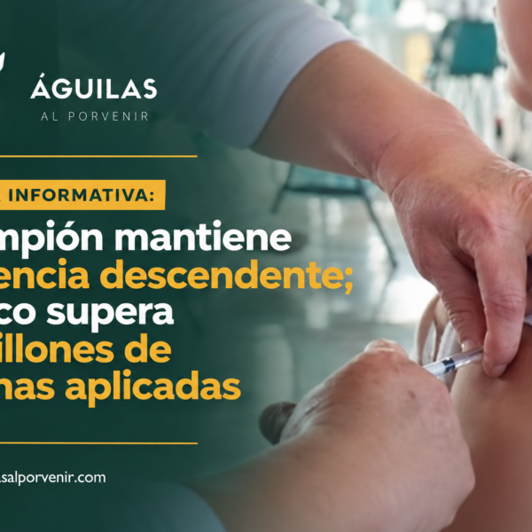 TARJETA INFORMATIVA: Sarampión mantiene tendencia descendente; México supera 36 millones de vacunas aplicadas