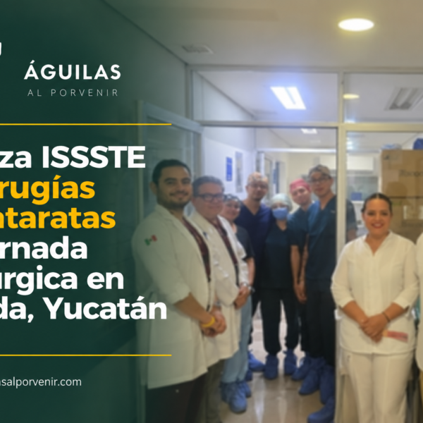 Realiza ISSSTE 76 cirugías de cataratas en jornada quirúrgica en Mérida, Yucatán