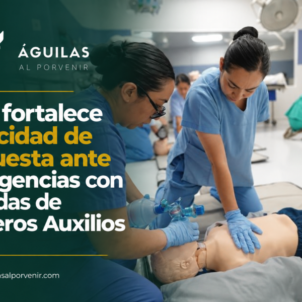 IMSS fortalece capacidad de respuesta ante emergencias con brigadas de Primeros Auxilios