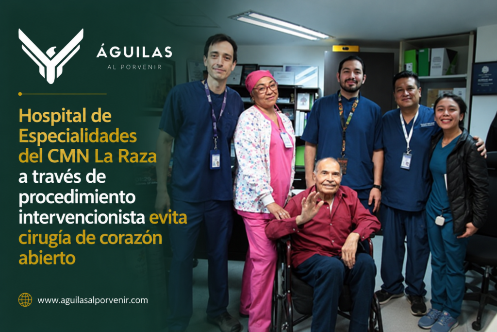 Hospital de Especialidades del CMN La Raza a través de procedimiento intervencionista evita cirugía de corazón abierto